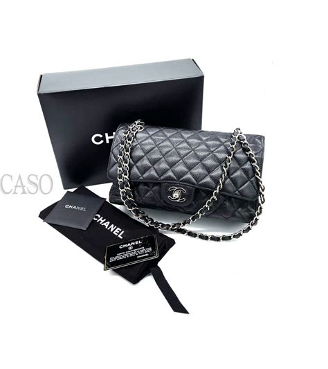 borse con manico ad anello chanel|Manico Chanel Coco Nero Pelle ref.1118345 .